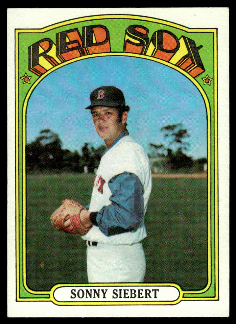 1972 Topps Baseball #290 - Sonny Siebert - NM