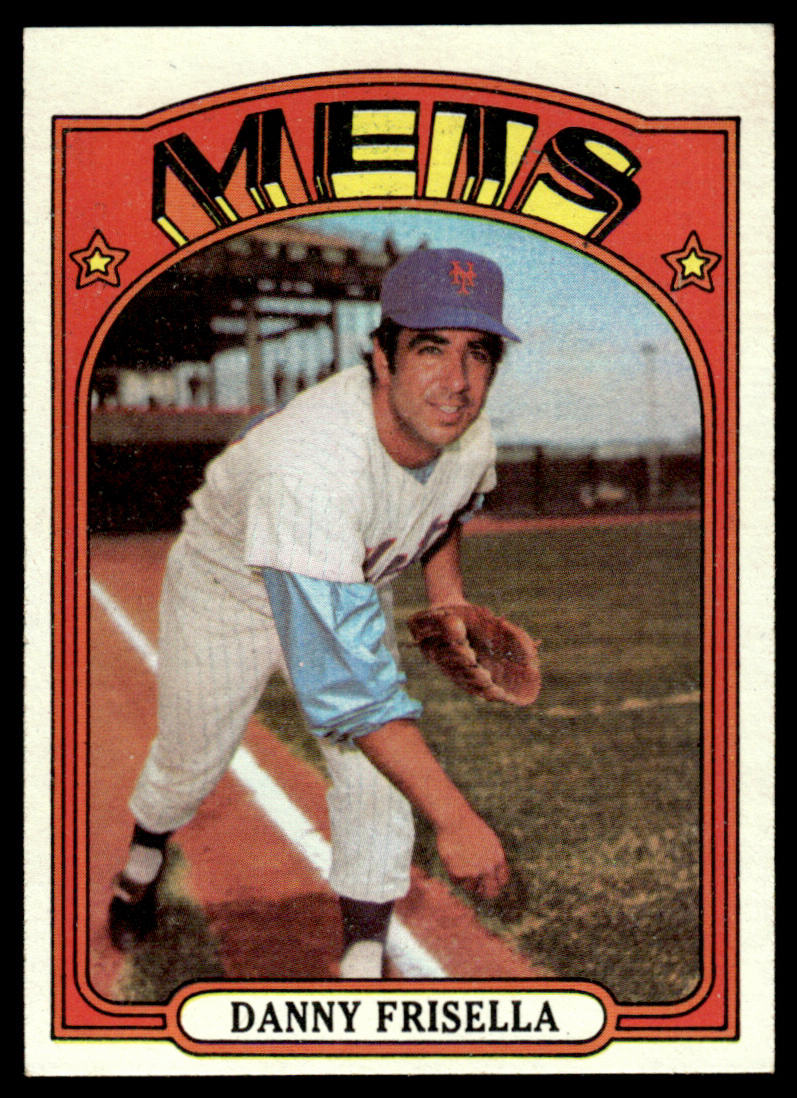 1972 Topps Baseball #293 - Danny Frisella - EXMT