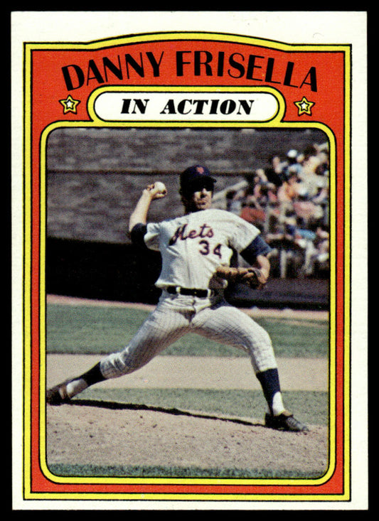 1972 Topps Baseball #294 - Danny Frisella IA - EXMT