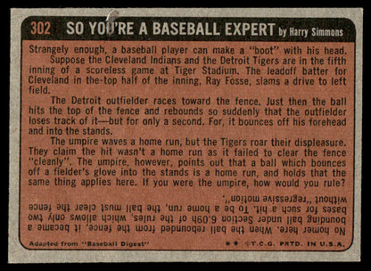 1972 Topps Baseball #302 - George Mitterwald IA - EXMT