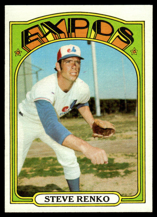 1972 Topps Baseball #307 - Steve Renko - NM