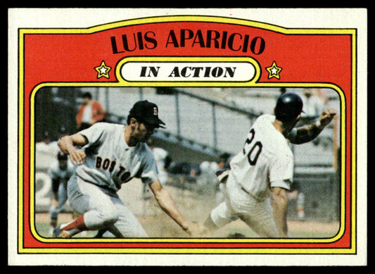 1972 Topps Baseball #314 - Luis Aparicio IA - NM