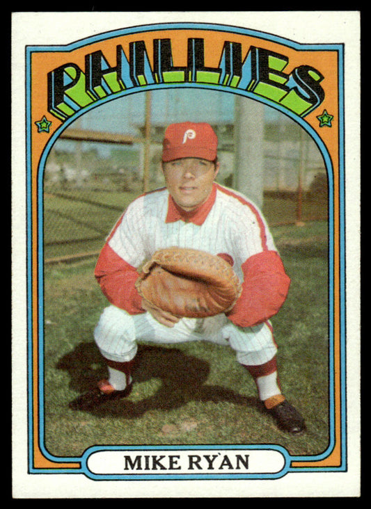 1972 Topps Baseball #324 - Mike Ryan - NM