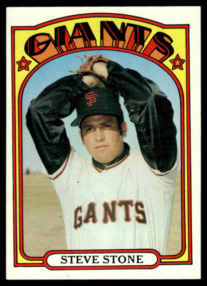 1972 Topps Baseball #327 - Steve Stone RC - NM