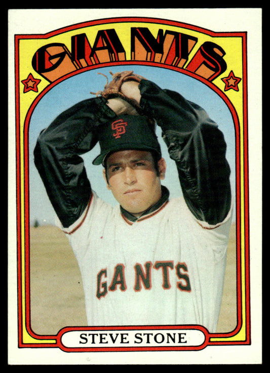 1972 Topps Baseball #327 - Steve Stone RC - NM