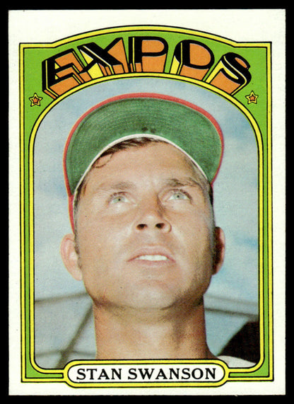 1972 Topps Baseball #331 - Stan Swanson RC - EXMT