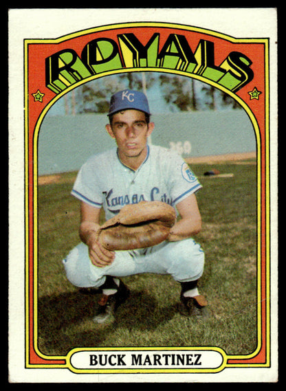 1972 Topps Baseball #332 - Buck Martinez - NM