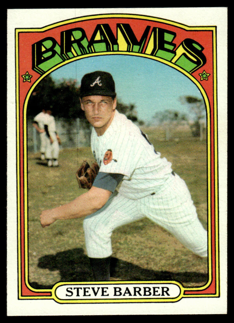 1972 Topps Baseball #333 - Steve Barber - NM