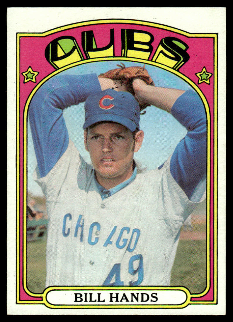 1972 Topps Baseball #335 - Bill Hands - NM