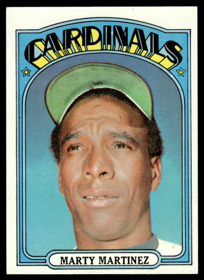 1972 Topps Baseball #336 - Marty Martinez - NM