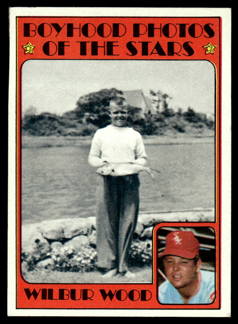 1972 Topps Baseball #342 - Wilbur Wood KP - EXMT