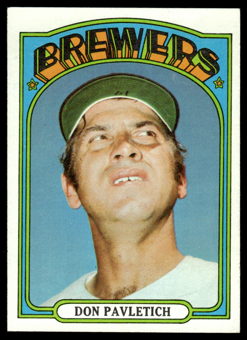 1972 Topps Baseball #359 - Don Pavletich - NM