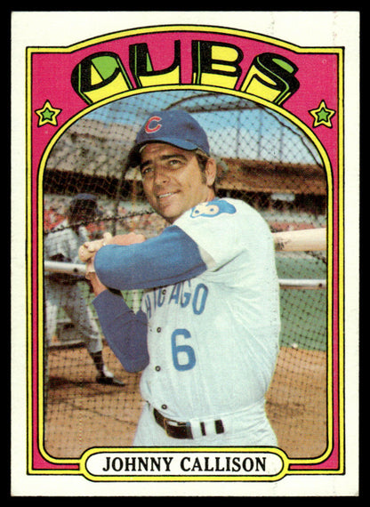 1972 Topps Baseball #364 - Johnny Callison - NM