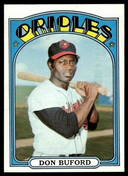 1972 Topps Baseball #370 - Don Buford - NM