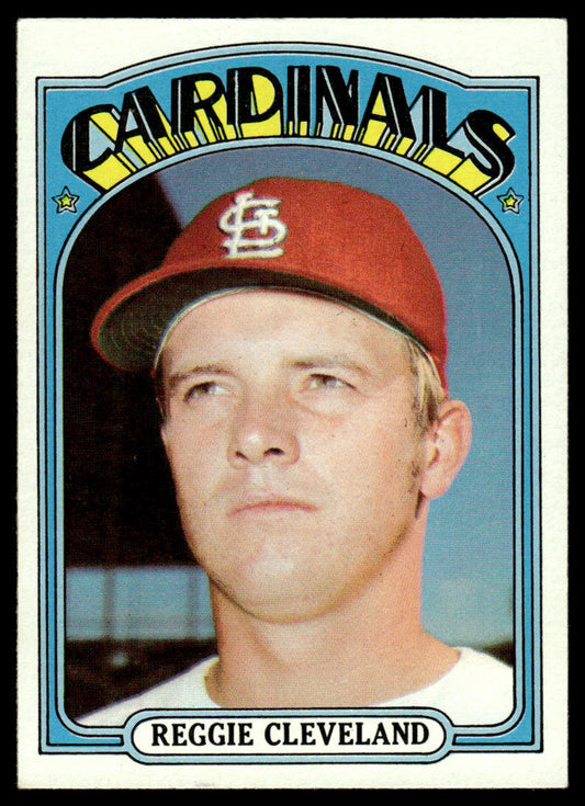 1972 Topps Baseball #375 - Reggie Cleveland - NM