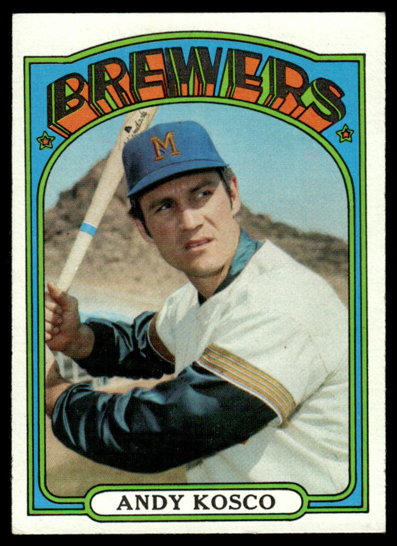 1972 Topps Baseball #376 - Andy Kosco - NM