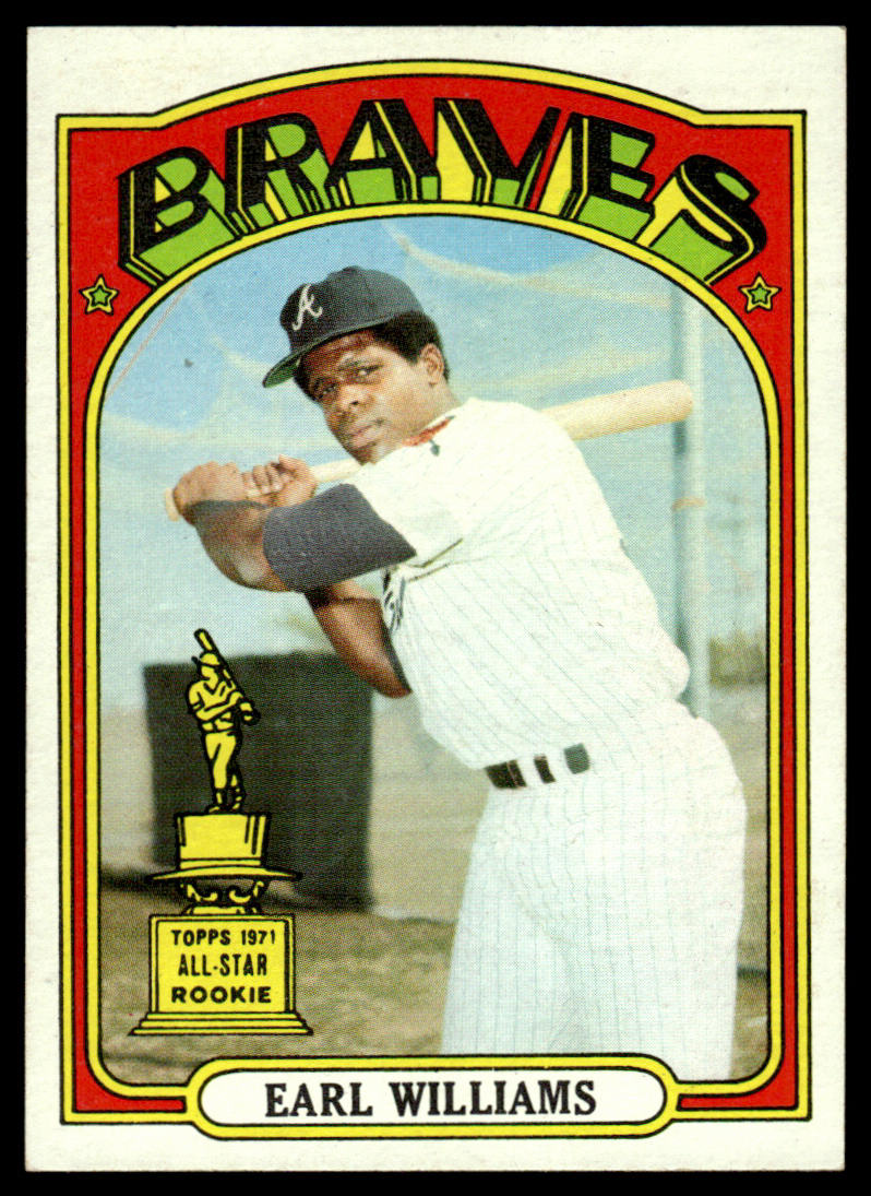 1972 Topps Baseball #380 - Earl Williams - NM