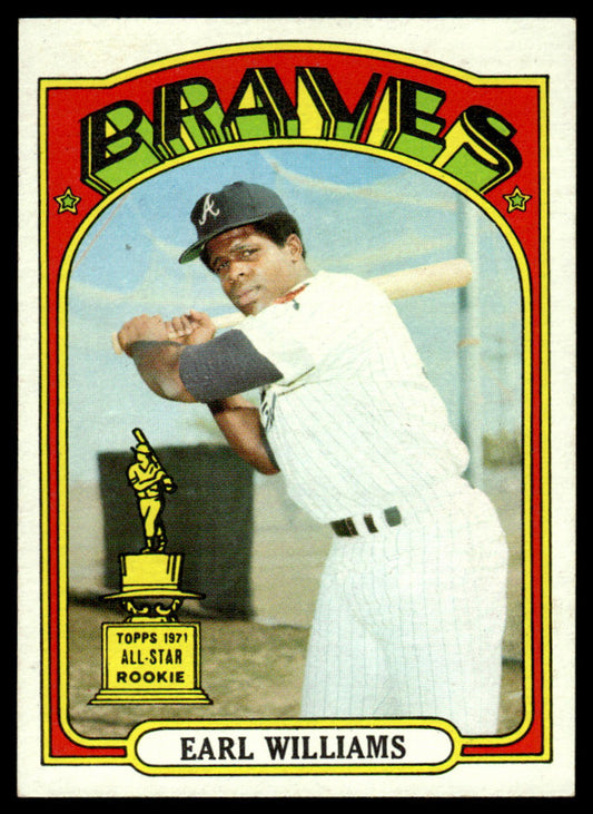 1972 Topps Baseball #380 - Earl Williams - NM