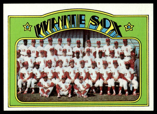 1972 Topps Baseball #381 - Chicago White Sox - NMMT