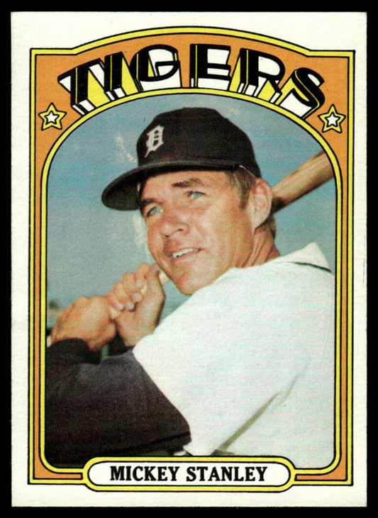 1972 Topps Baseball #385 - Mickey Stanley - NM