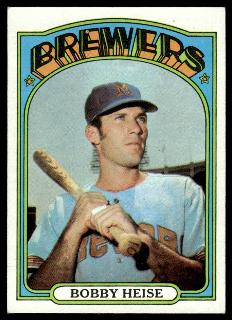 1972 Topps Baseball #402 - Bobby Heise - NM