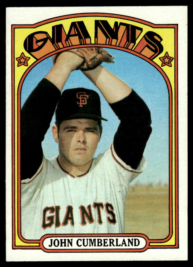 1972 Topps Baseball #403 - John Cumberland - NM