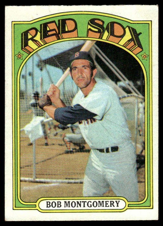 1972 Topps Baseball #411 - Bob Montgomery - NM