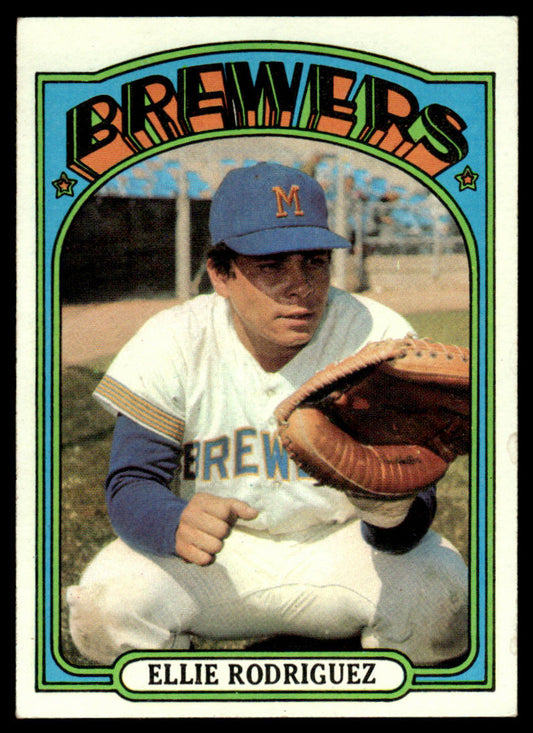 1972 Topps Baseball #421 - Ellie Rodriguez - NM