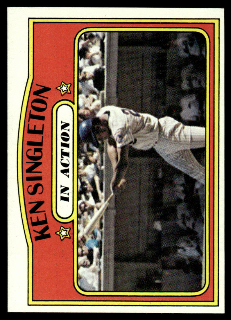 1972 Topps Baseball #426 - Ken Singleton IA - NM