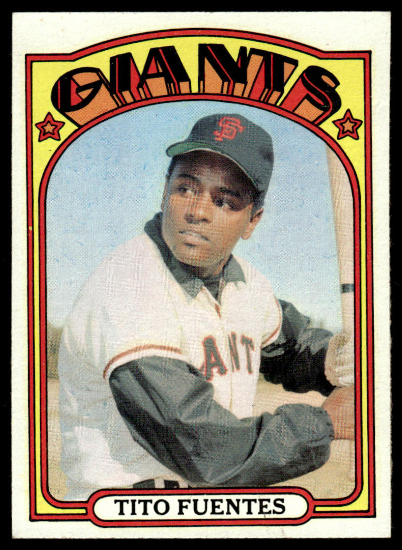 1972 Topps Baseball #427 - Tito Fuentes - NM