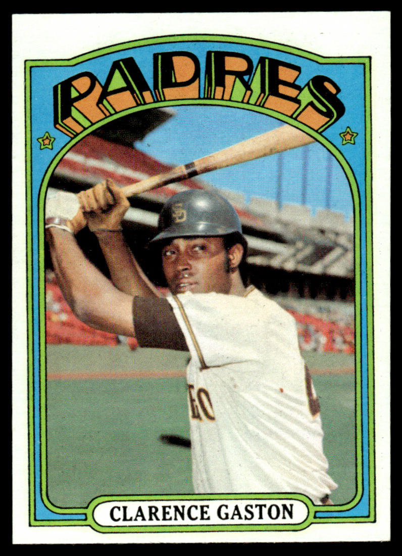 1972 Topps Baseball #431 - Clarence Gaston - NM
