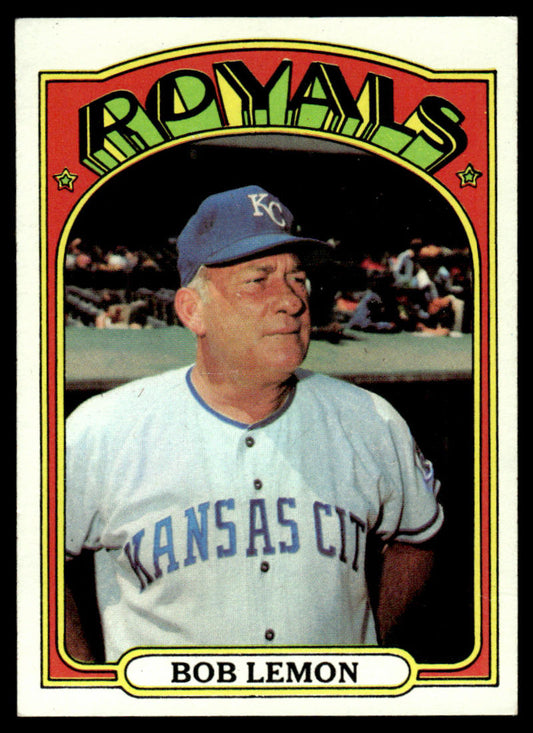 1972 Topps Baseball #449 - Bob Lemon - NM