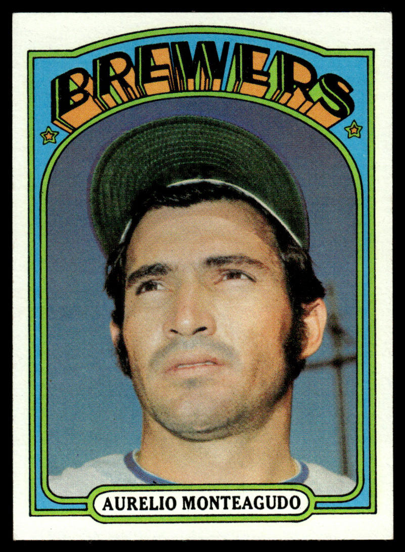 1972 Topps Baseball #458 - Aurelio Monteagudo - NM