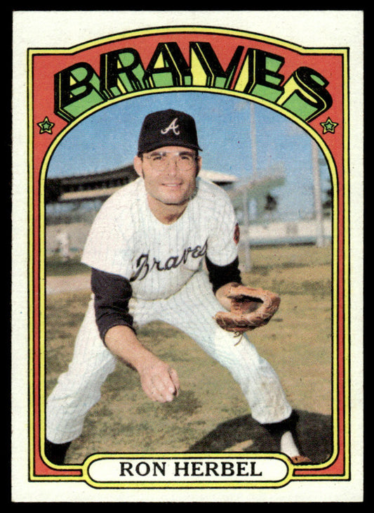 1972 Topps Baseball #469 - Ron Herbel - NMMT