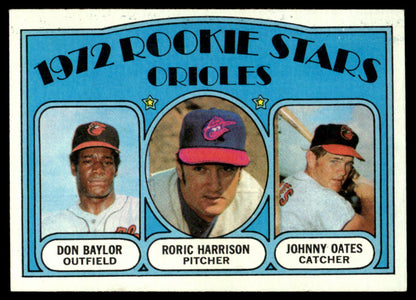 1972 Topps Baseball #474 - Orioles 1972 Rookie Stars - Baylor - EXMT