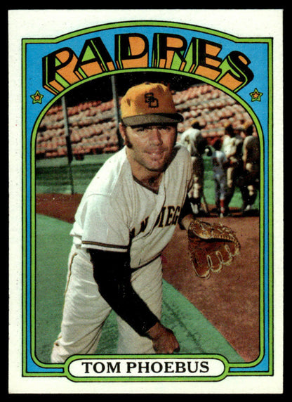1972 Topps Baseball #477 - Tom Phoebus - NM