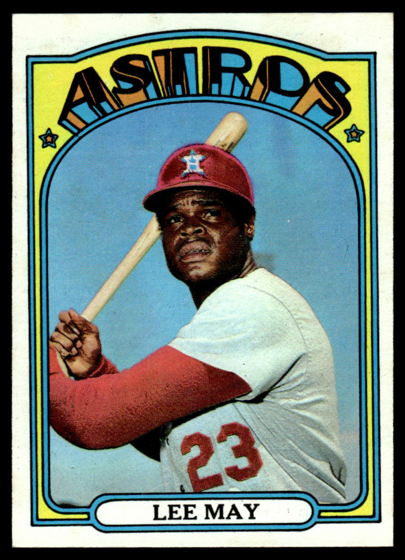 1972 Topps Baseball #480 - Lee May - NM