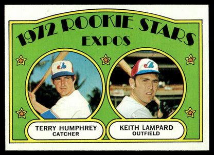 1972 Topps Baseball #489 - Expos 1972 Rookie Stars - NM