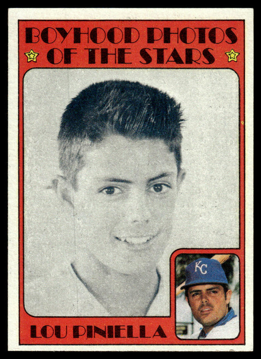 1972 Topps Baseball #491 - Lou Piniella KP - NM