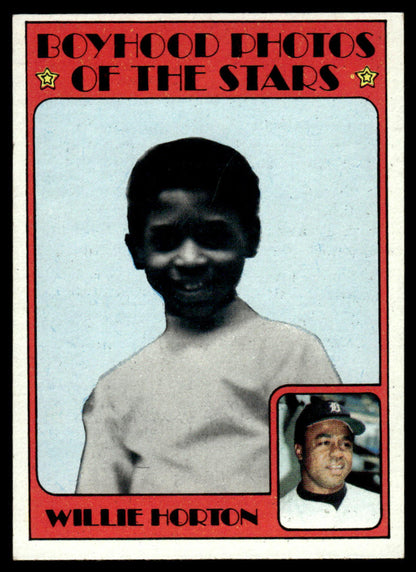 1972 Topps Baseball #494 - Willie Horton KP - EXMT