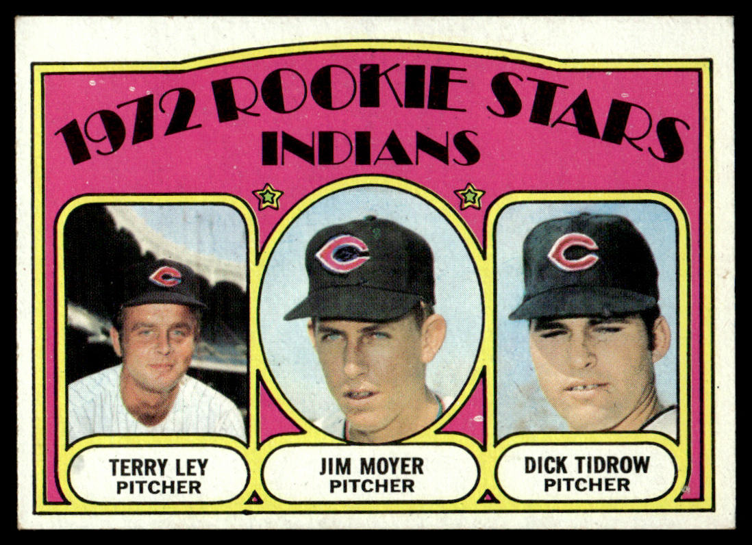 1972 Topps Baseball #506 - Indians 1972 Rookie Stars - EXMT