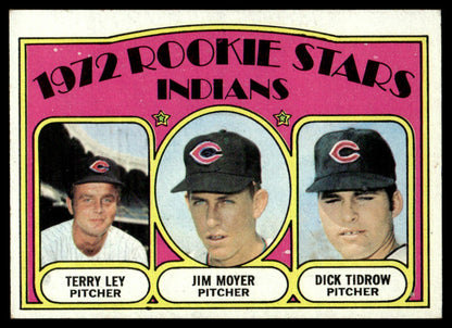 1972 Topps Baseball #506 - Indians 1972 Rookie Stars - EXMT