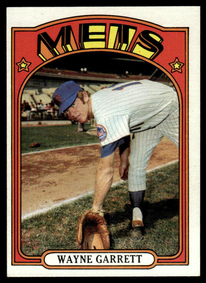 1972 Topps Baseball #518 - Wayne Garrett - EXMT