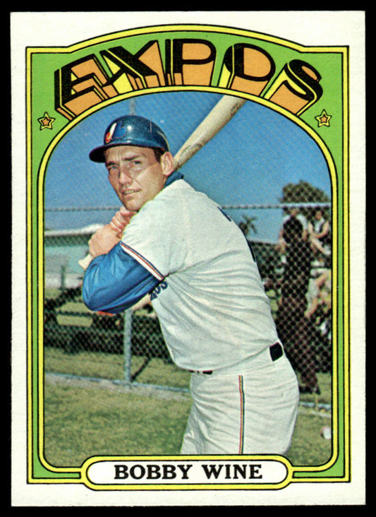 1972 Topps Baseball #657 - Bobby Wine - NMMT