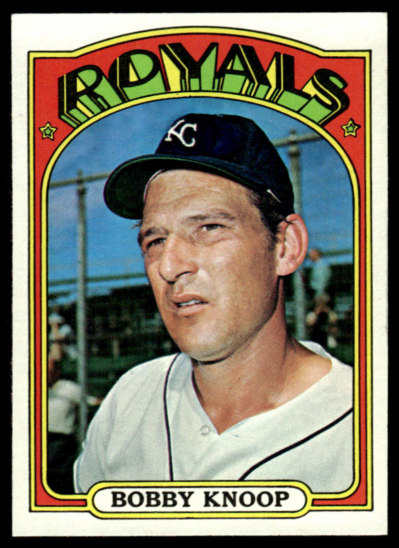 1972 Topps Baseball #664 - Bobby Knoop - NMMT