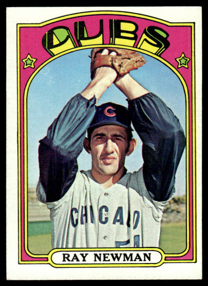 1972 Topps Baseball #667 - Ray Newman RC - EXMT