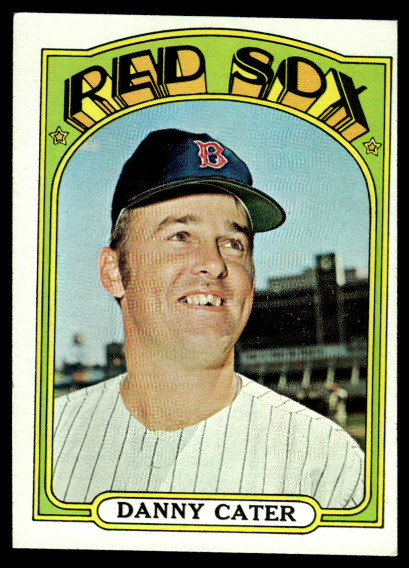 1972 Topps Baseball #676 - Danny Cater - EX