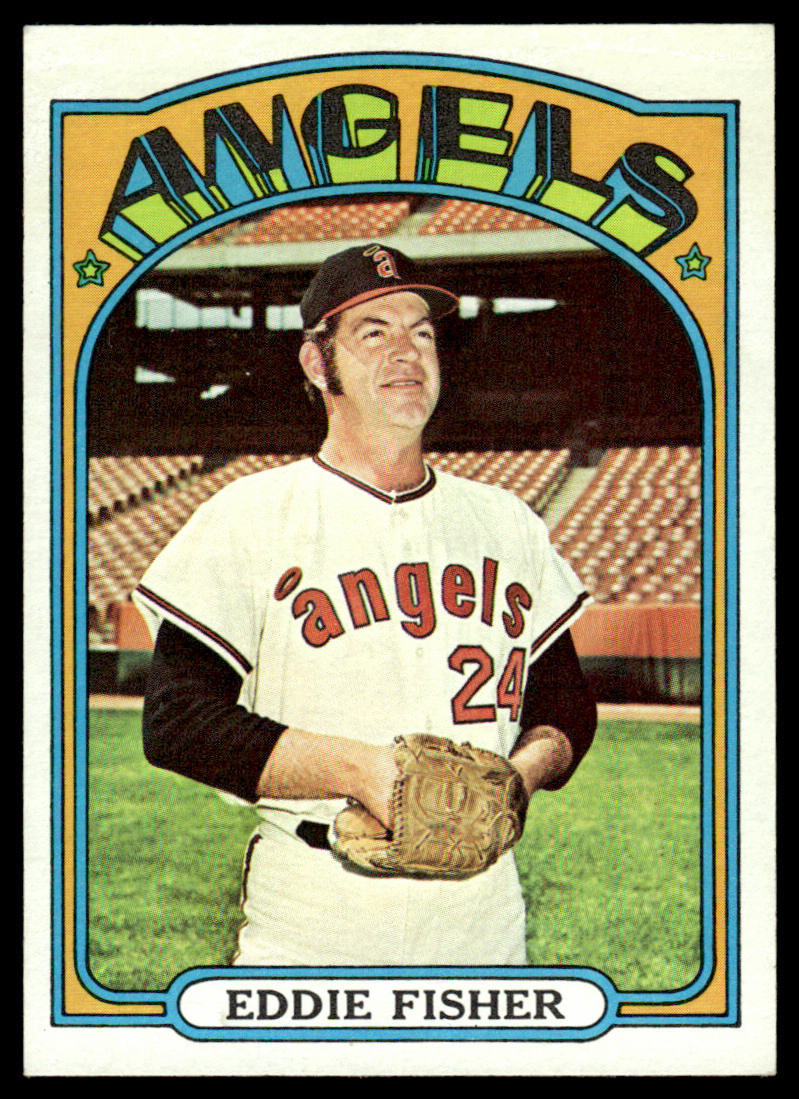 1972 Topps Baseball #689 - Eddie Fisher - NM
