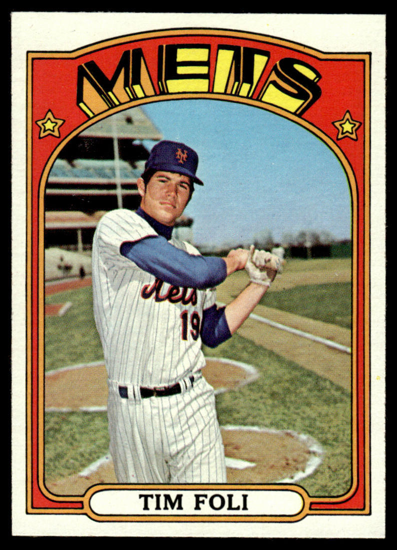 1972 Topps Baseball #707 - Tim Foli - NMMT