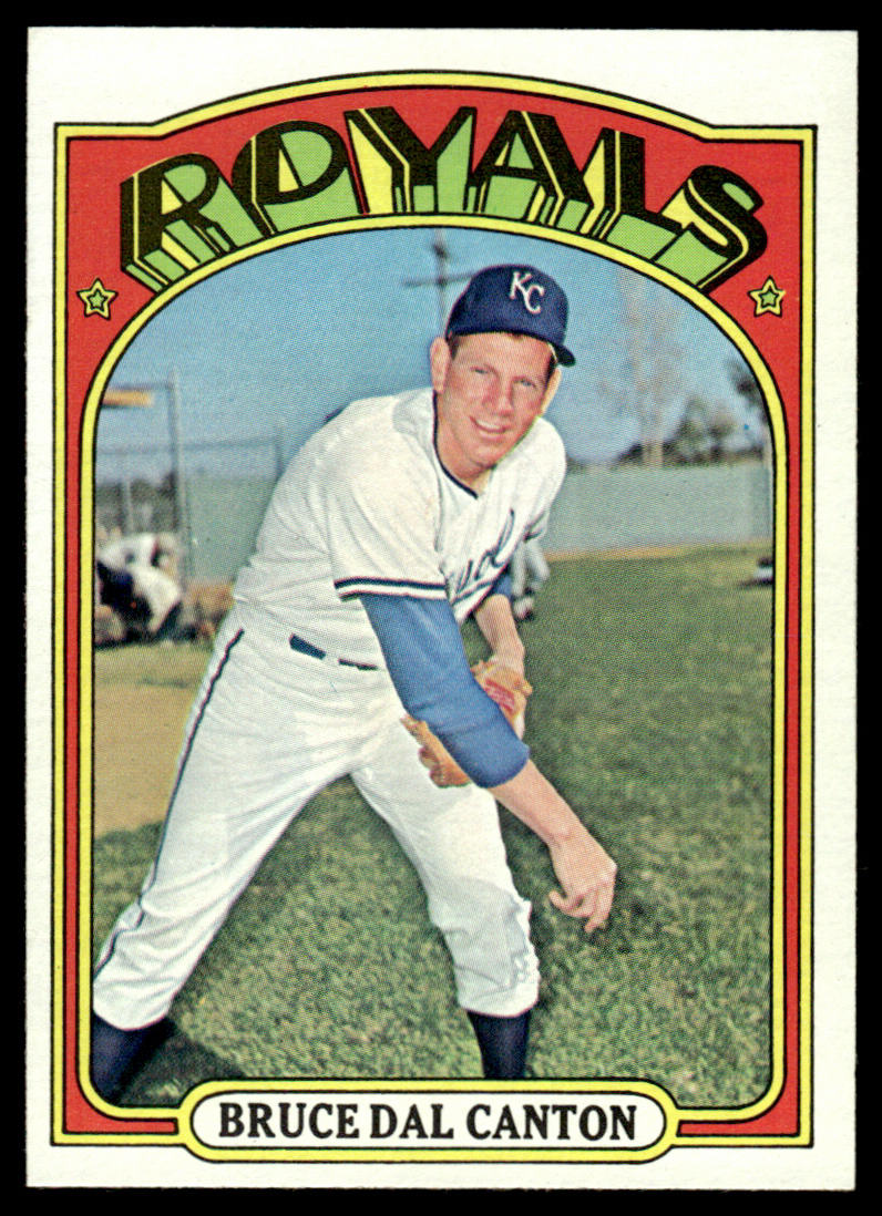 1972 Topps Baseball #717 - Bruce Dal Canton - NM